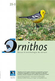 Couverture revue Ornithos